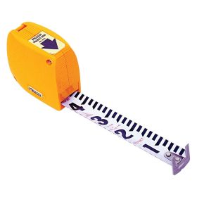 Keson Builder's Engineers Pocket Rod Tape Measure Length: 6.5 Foot (Units: Foot & 10ths)