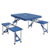 [Same Model Code: 01976802]Siamese Folding Tables and Chairs-Plastic PS Thickening