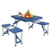 [Same Model Code: 01976802]Siamese Folding Tables and Chairs-Plastic PS Thickening