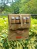 Portable Canvas Camping Seasoning Organizer Bag – Outdoor Picnic Spice Storage Bottle Holder for Camping & BBQ