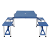 [Same Model Code: 01976802]Siamese Folding Tables and Chairs-Plastic PS Thickening