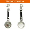Mini Waterproof Keychain Compass – Shockproof Survival Compass for Hiking, Camping & Outdoor Adventure