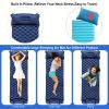 Portable Sleeping Mat for Camping/Trips, Comfortable, Inflatable, Built in Pump