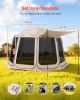 VEVOR 12 x 11 ft Pop-Up Screen House Tent with Awning – 10–12 Person, Camping, Portable Screened Canopy Shelter