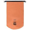 7.9 Gal Orange Dry Bag – Waterproof PVC Bag for Camping, Boating, Hiking & Outdoor Adventures