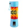Portable USB Rechargeable Juicer Blender – 6-Blade Fruit & Baby Food Mixer with Powerful Motor