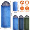 LakeForest All-Season Camping Sleeping Bag for Adults & Teens – 32–50℉, Moisture-Resistant with Carry Bag