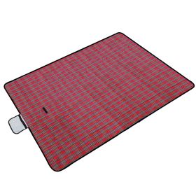 iMounTEK Waterproof Picnic Blanket – Foldable Camping Mat with Carry Strap, 60”×78”, Multiple Colors (Option: WPPicnicBlanket Red)