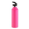 Vacuum-Insulated Stainless Steel Water Bottle with Straw – Perfect for Hiking, Cycling & Travel