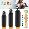 Vacuum-Insulated Stainless Steel Water Bottle with Straw – Perfect for Hiking, Cycling & Travel