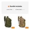 Tactical Camping Backpack – Durable Outdoor Hiking & Travel Backpack with Multi-Compartments for Camping, Survival, and Sports