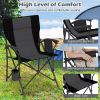 Portable Folding Camping Chair with Side Pocket – Lightweight Outdoor Chair for Camping, Fishing, Hiking & Picnic