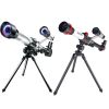 HD Astronomical Telescope for Kids – Beginner Monocular Telescope for Stargazing, Science Experiments & Camping Outdoor Learning Toy