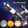 HD Astronomical Telescope for Kids – Beginner Monocular Telescope for Stargazing, Science Experiments & Camping Outdoor Learning Toy