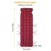 71x22in Plus Type Chaise Lounger Cushion Recliner Rocking Chair Sofa Mat Deck Chair Cushion for Outdoor Patio Garden