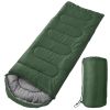 LakeForest All-Season Camping Sleeping Bag for Adults & Teens – 32–50℉, Moisture-Resistant with Carry Bag